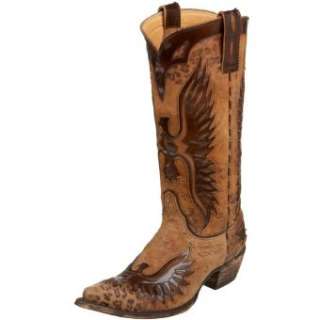 Old Gringo Womens L105 36 Eagle Stitched Cowboy Boot   designer shoes 