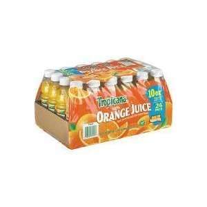 Tropicana 100% Orange Juice   10 Oz. (Pack of 24)  Grocery 
