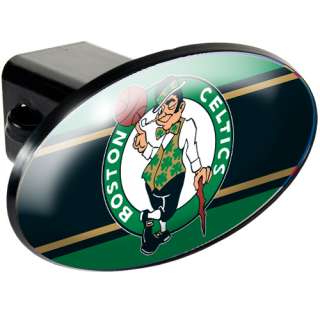 Boston Celtics NBA Oval Trailer Hitch Receiver Cover  