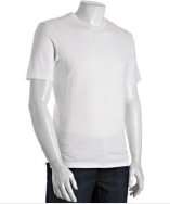 Joseph Abboud bleach white cotton crewneck t shirt style# 314242501