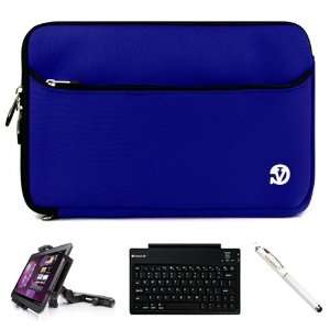  Magic Blue Neoprene Sleeve Carrying Case Cover for Acer Iconia Tab 