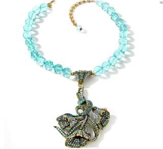 Heidi Daus Heavenly Bloom Crystal Accented Necklace  