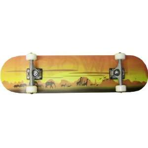  Krown Safari Rookie Complete Longboard (7.5 x 31 Inch 