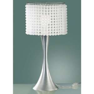   Glase Table Lamp Shade Color White, Size Large