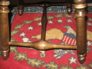 Big Ethan Allen Antiqued Old Tavern Pine Hand Decorated Side Chair 