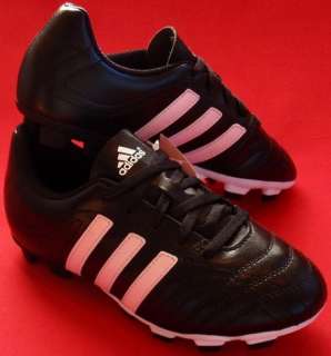   Toddlers ADIDAS Black/Pink Soccer Cleats Athletic Sneakers Shoes 12
