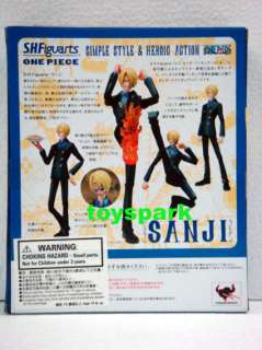 BANDAI S.H. Figuarts One Piece SANJI action figure shf  
