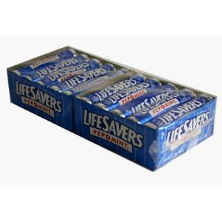 LifeSavers Rolls Pep O Mint 20 Roll Box  Grocery & Gourmet 
