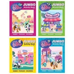  Littlest Pet Shop Jumbo Coloring Activity Book Case Pack 