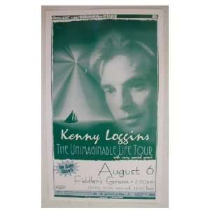  Kenny Loggins Handbill Poster Face Shot The Unimaginable 