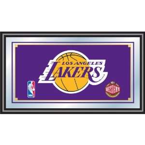 NBA1500 LAL   Los Angeles Lakers NBA Framed Logo Mirror 