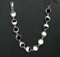 Sterling Silver LUNAR PHASES BRACELET Moon 7 Inches NEW  