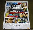 grand theft auto liberty city stories poster new 