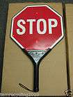 Roadway Displays Hand Held LED Flashing Stop Sign
