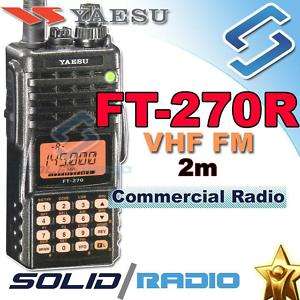 Yaesu FT 270R VHF 136 174 Mhz Portable radio FT270R  