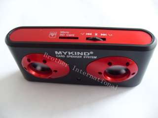 Mini Portable Speaker  Music player TF Card MYKIND  