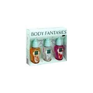 Body Fantasies Fragrance Body Spray, Vanilla Fantasy, Fresh White Musk 