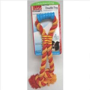  Double Tug Interacting Dog Toy in Multi Colored Pet 