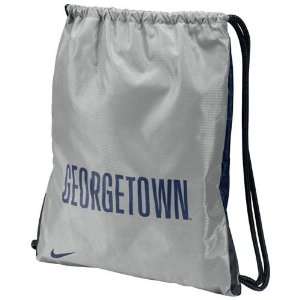  Nike Georgetown Hoyas Gray Navy Blue Home & Away Gym Bag 