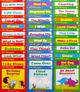 30 Easy Leveled Guided Reading Book Scholastic First Little Readers 