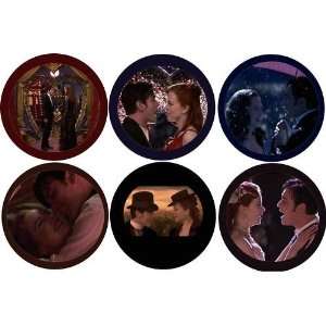   Pinback Buttons 1.25 Pins / Badges SATINE CHRISTIAN 