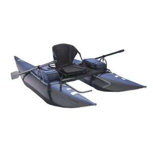 Classic Accessories Fremont Packable Pontoon Boat (Slate/Charcoal 