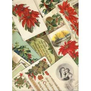  Lot of 20 Beautiful Antique Christmas Postcards  