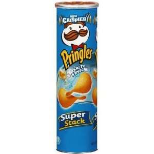 Pringles Potato Crisps, Salt & Vinegar: Grocery & Gourmet Food