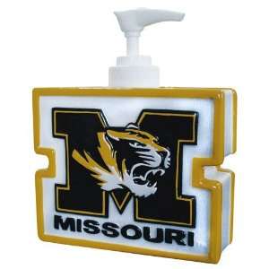   Missouri Tigers Ceramic Liquid Soap Pump