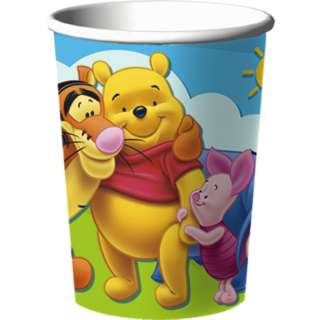 Winnie The Pooh Birthday Party 16 Plates Napkins Cups  