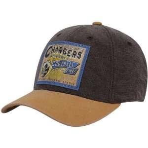  Reebok San Diego Chargers Brown Pro Shape Flex Hat (Small 