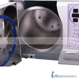 12L Autoclave Sterilizer Vacuum Steam Dental Printing printer lab 