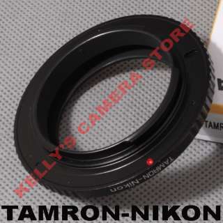 this adapter connects tamron adaptall ii lens to nikon mount camera 