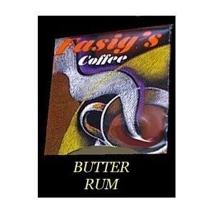 Butter Rum Flavored Coffee 12 oz. Whole Bean  Grocery 