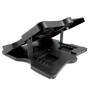 15 Adjustable Notebook Laptop Cooling Cooler Pad Stand With 3 Fan 4 