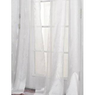 Boutique White Sheer Curtains & Panels