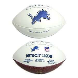   Lions NFL Embroidered Signature Series Football