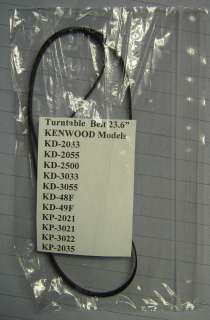 NEW 23.6 KENWOOD Turntable Belt KD 2033 KP 3022 Etc.  