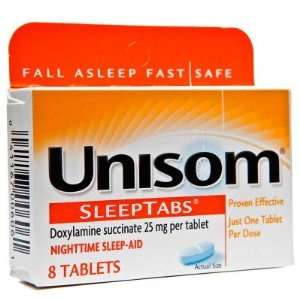  Unisom  Sleep Aid, 8 tablets