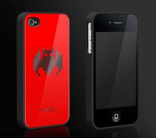   MORE THING Cubic Black Exclusive Collection TPU Case (Bat/Red)  