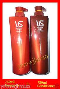 Vidal Sassoon VS Shampoo 750ml + Conditioner 750ml Moisturizing 