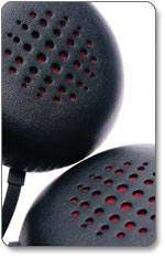 Plush memory foam ear cushions. View larger .