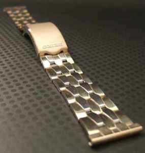 NOS Seiko 2tone Coffin Link 20mm Vintage Watch Band  
