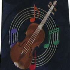 Violin Viola String Symphony Orchestra Neck Tie Necktie  