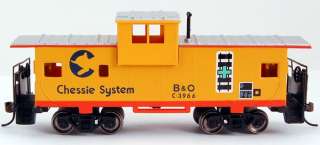 Bachmann HO Scale Train 36 Wide Vision Caboose Chessie 17709 