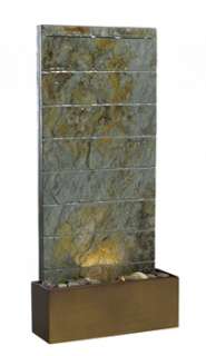 Kenroy Home Brook Floor/Wall Fountain Natural Slate Finish  