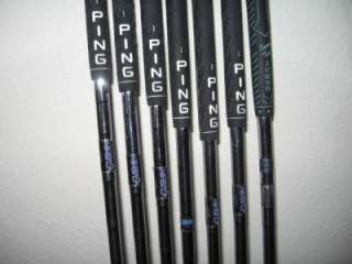 Ping i3 Blade 4 9 Iron Set Blk Dot Cushin Stiff Steel RH Match SNs 