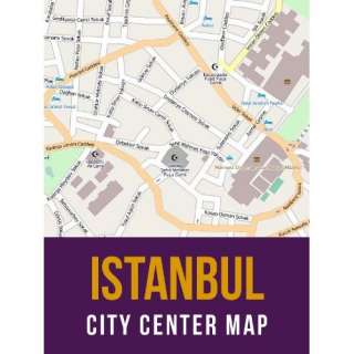 Image Istanbul, Turkey City Center Street Map eReaderMaps