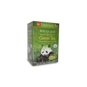    Whole Leaf Organic Green Tea 18 Bags: Health & Personal Care