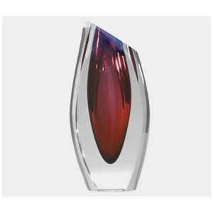 Correia Designer Art Glass, Vase XL Elite Ruby 